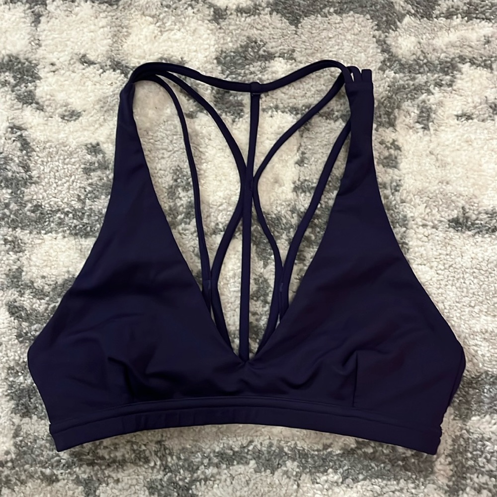 Dark purple Sports Bra